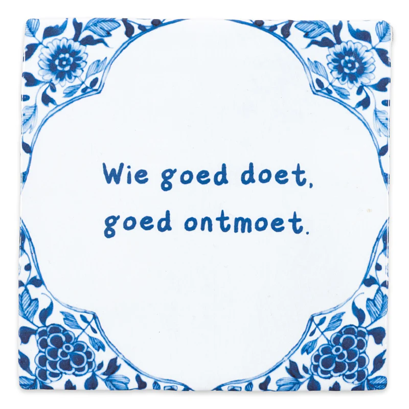 Delfts Blauw tegeltje